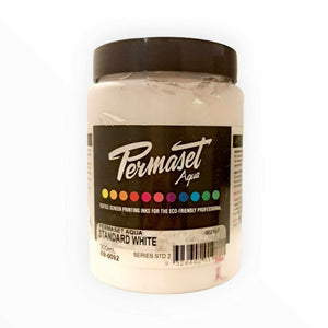 Permaset Aqua - White (Approx 3/4 of 300ml remaining)