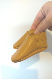 Made-to-order Soft Sole Leather Baby Booties
